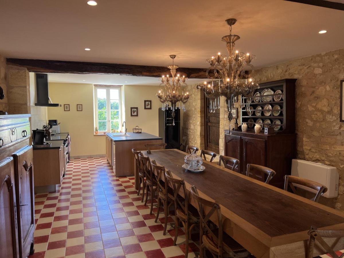 Gîte avec piscine, Château de Lescours, St-Émilion Saint-Sulpice-de-Faleyrens Extérieur photo