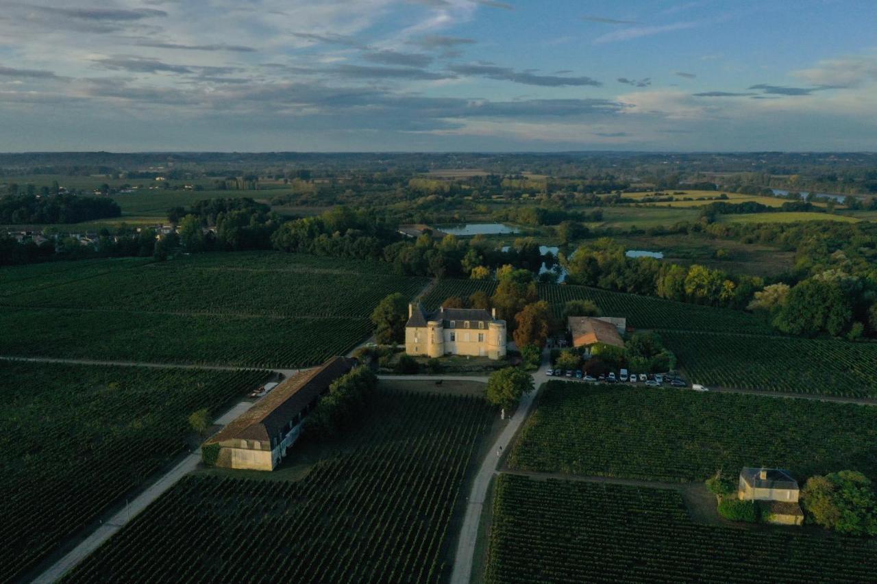 Gîte avec piscine, Château de Lescours, St-Émilion Saint-Sulpice-de-Faleyrens Extérieur photo