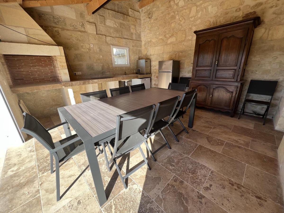 Gîte avec piscine, Château de Lescours, St-Émilion Saint-Sulpice-de-Faleyrens Extérieur photo